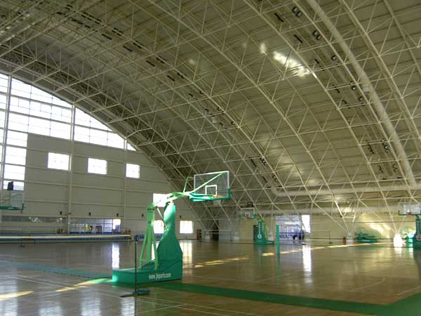 青铜峡篮球馆网架